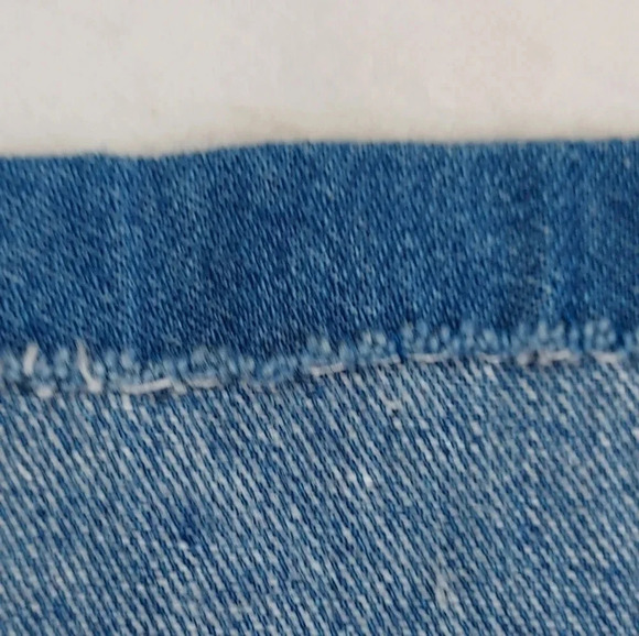 Neiman Marcus Denim Maxi Dress Size 6 - Picture 10 of 11